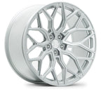 Forged wheels for retrofitting Tesla Model 3/Y/S 【Style 8(Set of 4)】 Satin silver