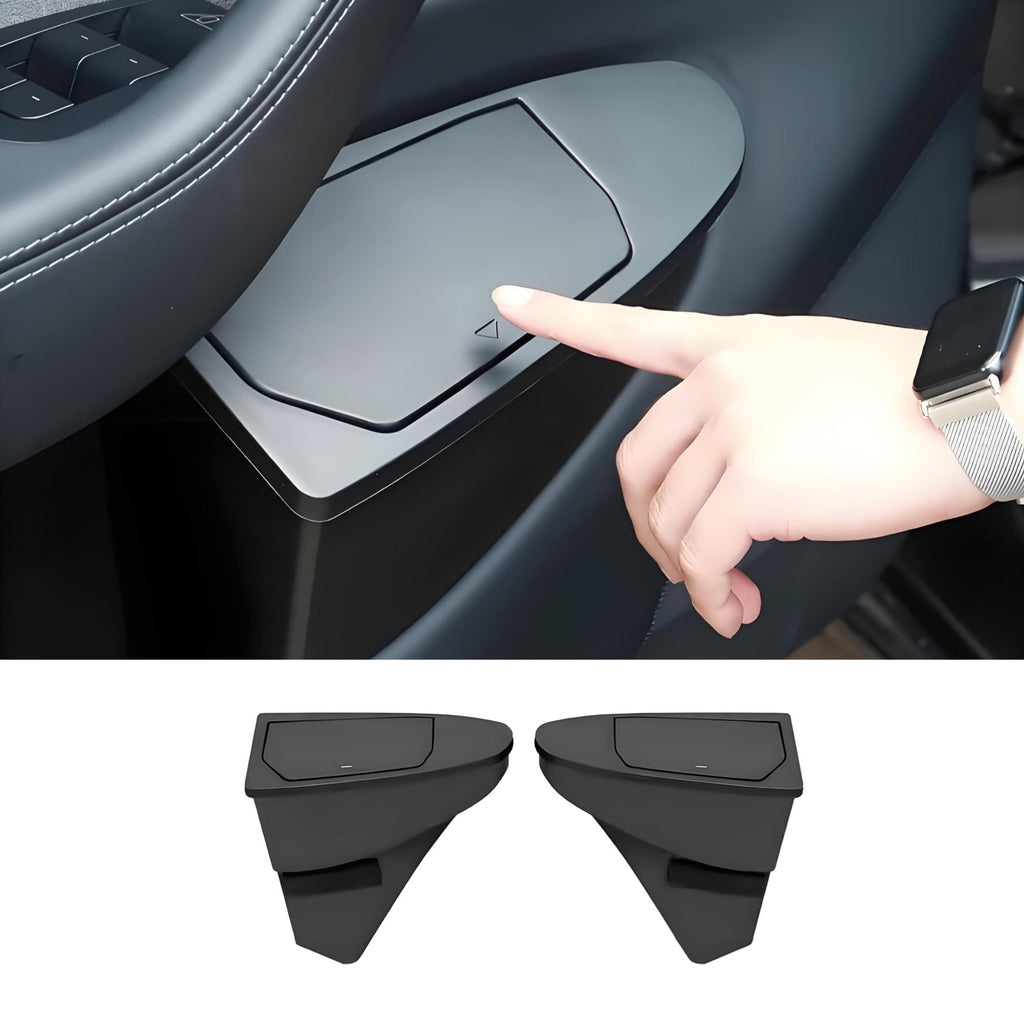 Front Door Trash Can Organizer for Tesla Model Y Juniper (2PCS)