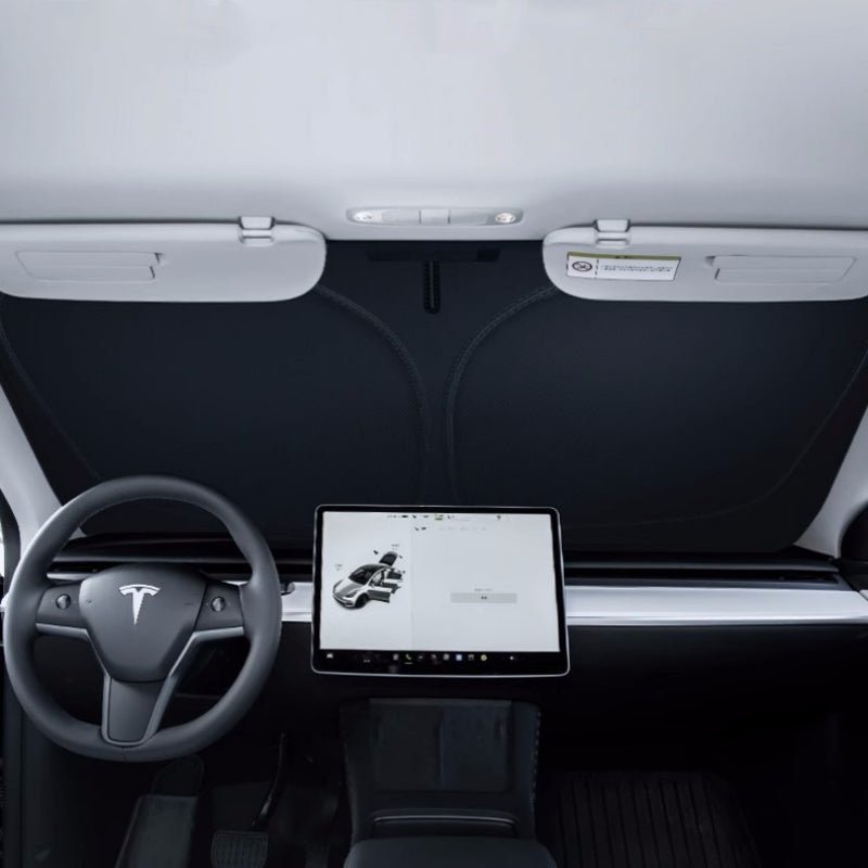 Front Windshield Sunshade for Tesla Cybertruck - Teskay