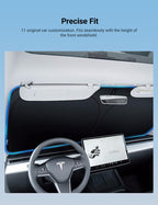 Front Windshield Sunshade for Tesla Cybertruck - Teskay