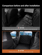 Full-Cover Rear Dog Seat Cover for Tesla Cybertruck - Teskay