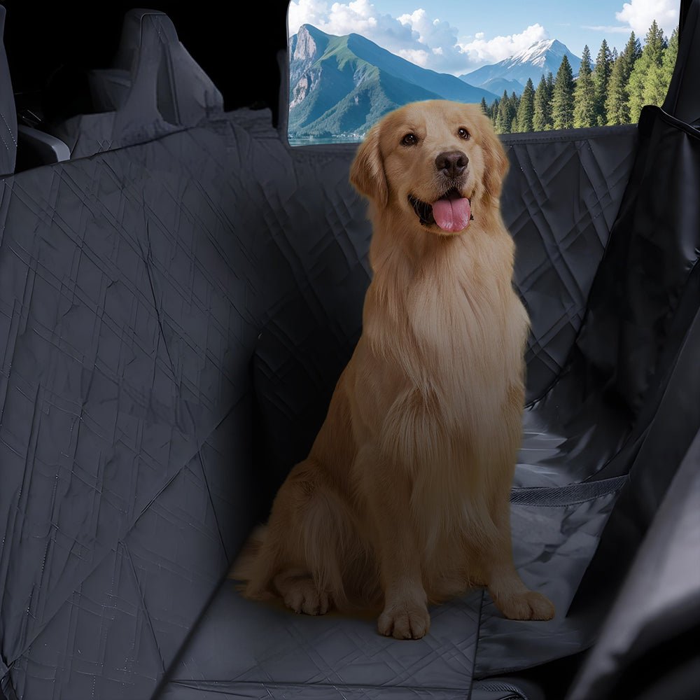 Full-Cover Rear Dog Seat Cover for Tesla Cybertruck - Teskay