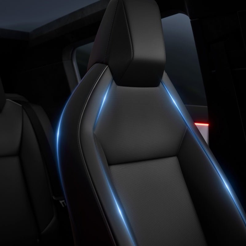 Full Leather Seat Covers for Tesla Cybertruck (10 PCS) - Teskay