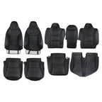Full Leather Seat Covers for Tesla Cybertruck (10 PCS) - Teskay
