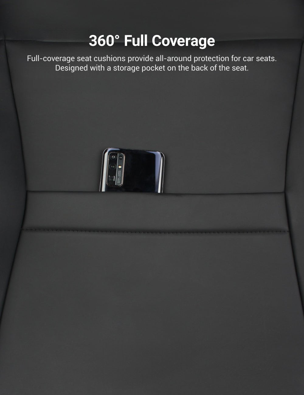 Full Leather Seat Covers for Tesla Cybertruck (10 PCS) - Teskay