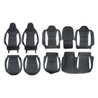 Full Leather Seat Covers for Tesla Cybertruck (10 PCS) - Teskay