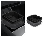 Functional Style Central Control Storage Box for Model Y Juniper & Model 3 Highland Black