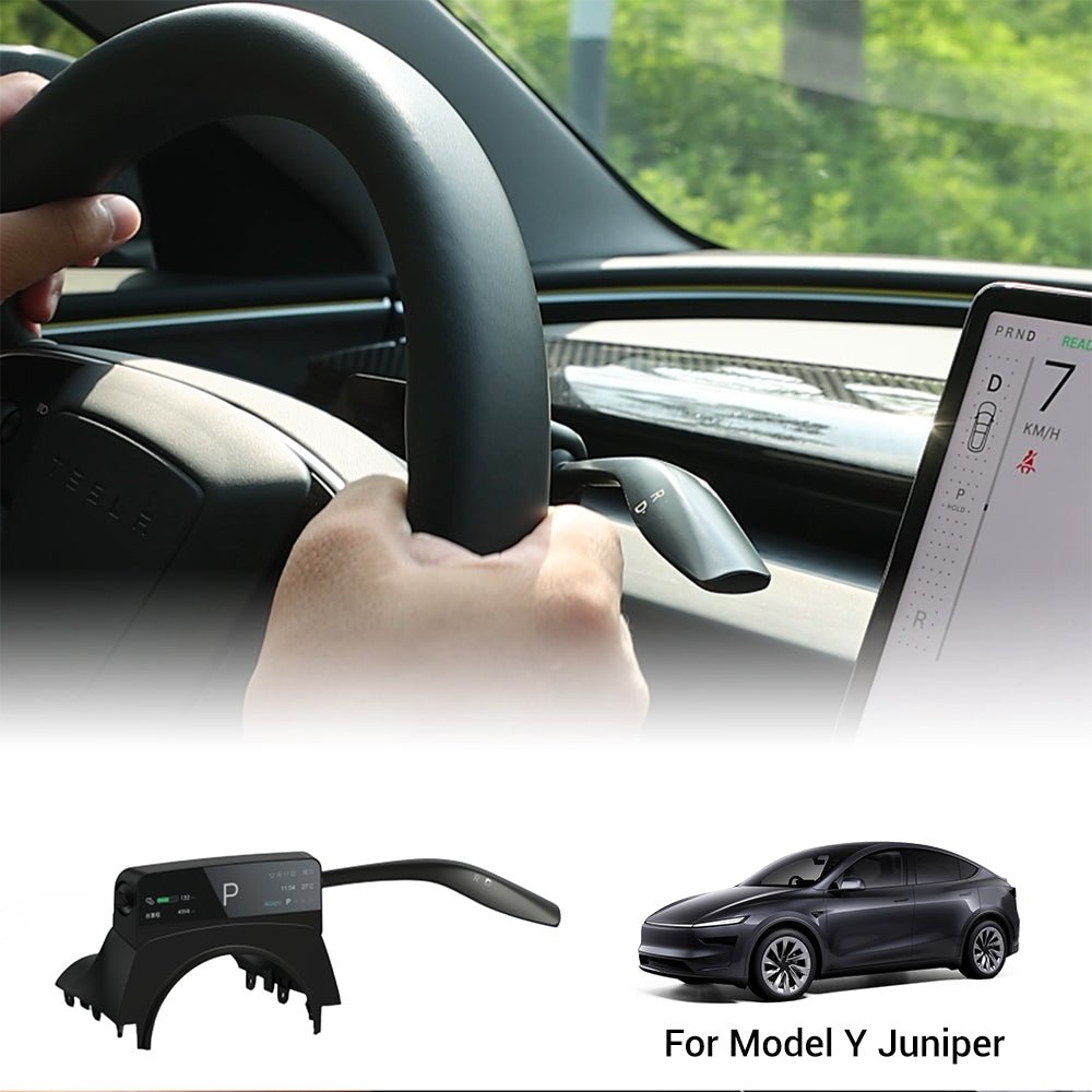 Gear Shift Stalks Heads Up Display for Tesla Model 3 Highland / Model Y Juniper - Teskay