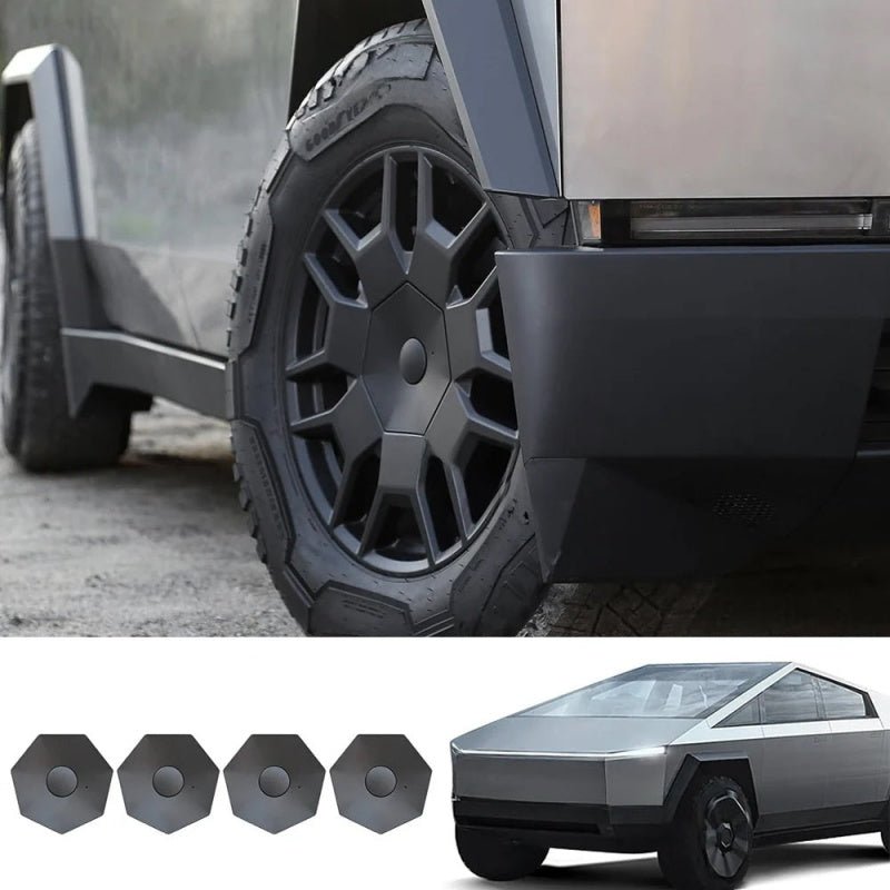 Center Hub Caps for 20" Cyber Wheels for Cybertruck - Teskay