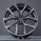 High-Performance Forged Wheels Compatible with Tesla Model Y Matte Black