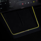 Laser-Carved Ambient Light for Model Y Juniper Wireless Charging Port