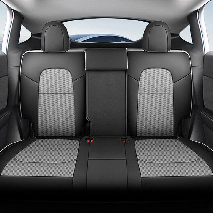 Leather Seat Covers for Tesla Model 3 & Model Y - Teskay
