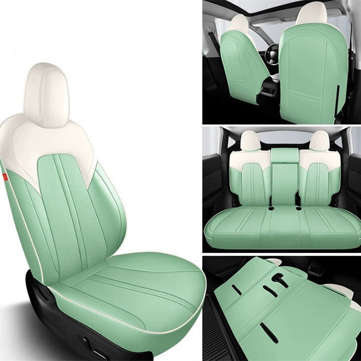 Leather Seat Covers for Tesla Model Y - Teskay