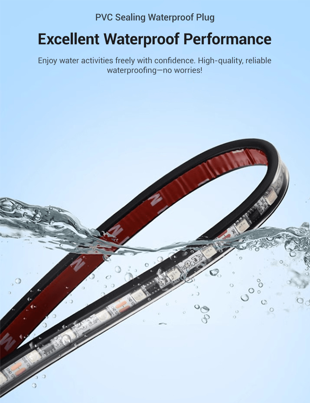 LED Chassis Ambient Lights for Tesla Model 3/Y (4PCS)