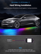 LED Chassis Ambient Lights for Tesla Model 3/Y (4PCS)