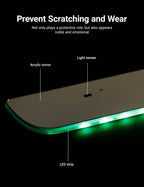 LED Colorful Lights illuminated Door Sills for Tesla Model Y/3/S/X