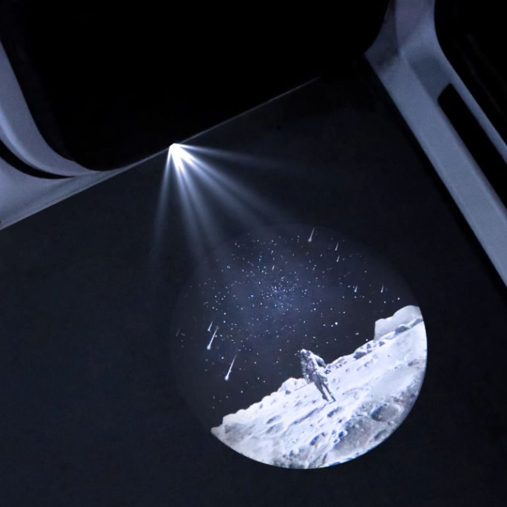 LED Courtesy Door Projector Puddle Lights for Tesla Model 3 / Y