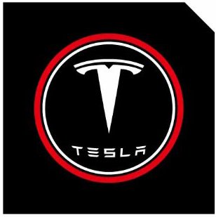 LED Logo Tesla Puddle Lights for Model 3 / Y / S / X