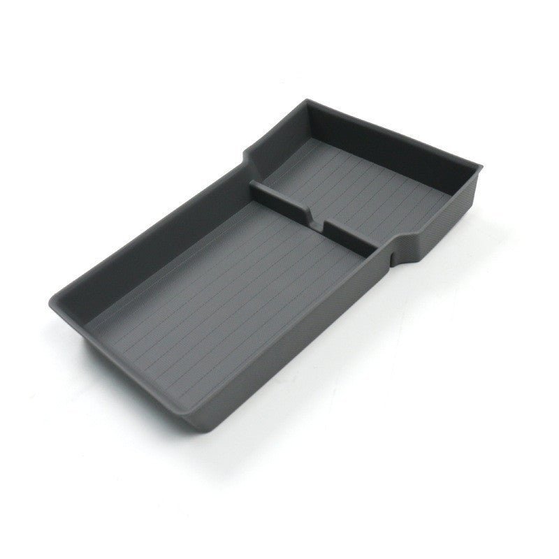 Lower Center Console Storage Box for Tesla Model 3 Highland & Model Y Juniper Armrest storage box Grey