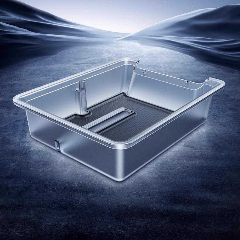 Luminous Center Console Storage Organizer for Model Y Juniper / Model 3 Highland (2PCS)