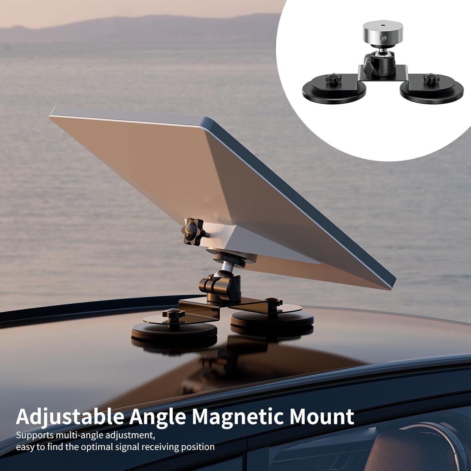 Magnetic Adjustable Mount for Starlink Mini - Teskay
