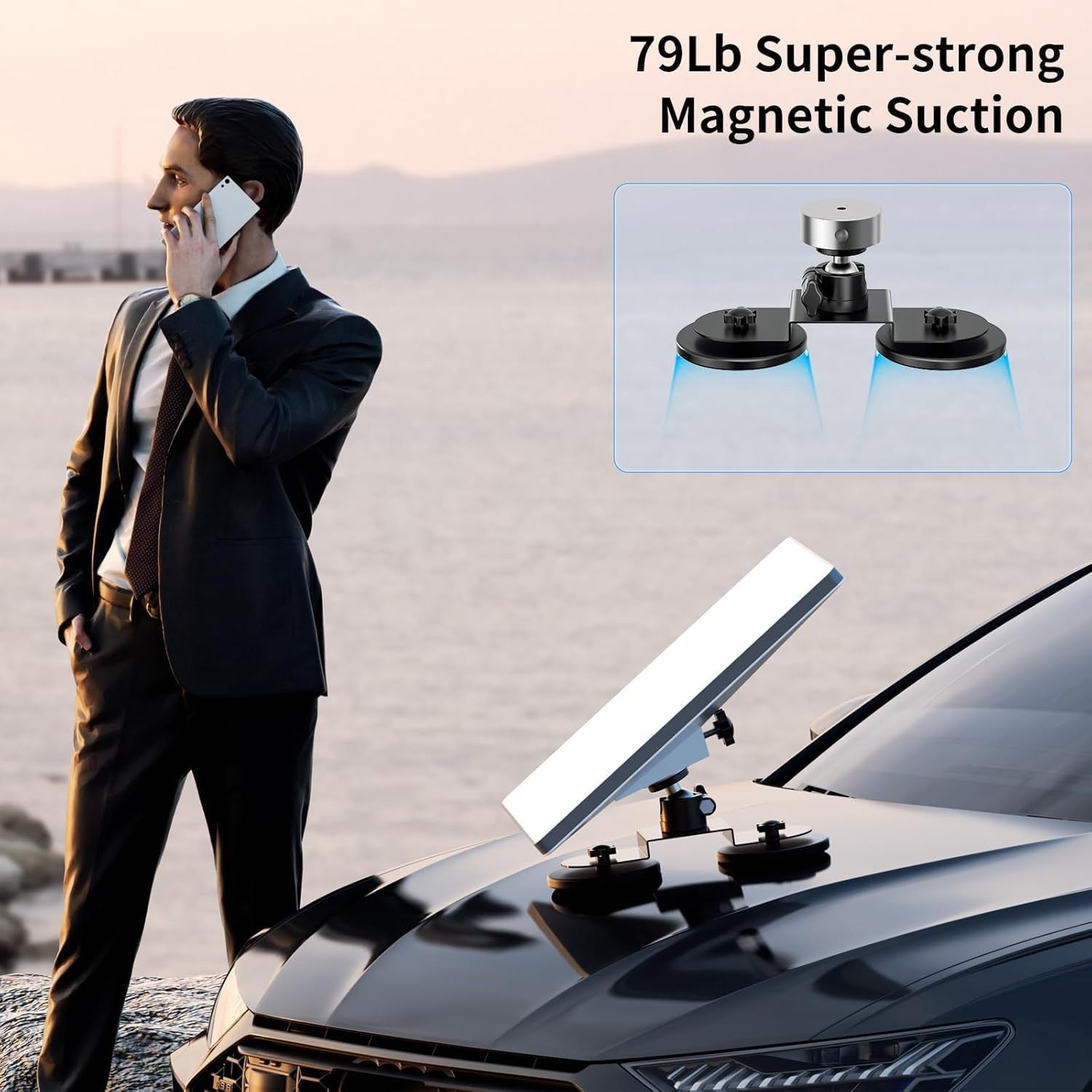 Magnetic Adjustable Mount for Starlink Mini - Teskay