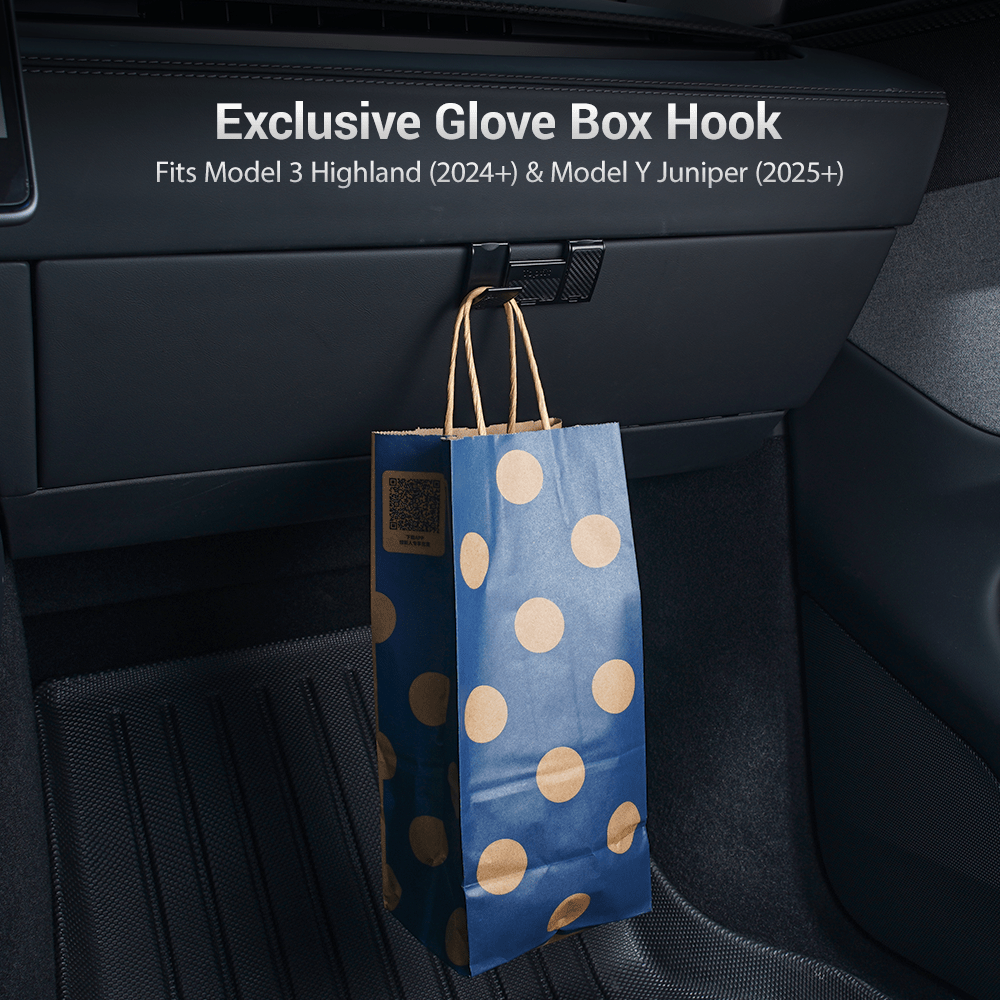 Model 3 Highland & Model Y Juniper Glove Box Hook