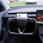 Juniper Yoke Plaid Steering Wheel for Model 3 Highland / Model Y - Teskay