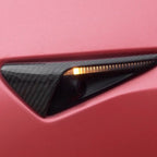 Model 3/S/Y/X Carbon Fiber Side Camera Turn Signal Cover - Teskay