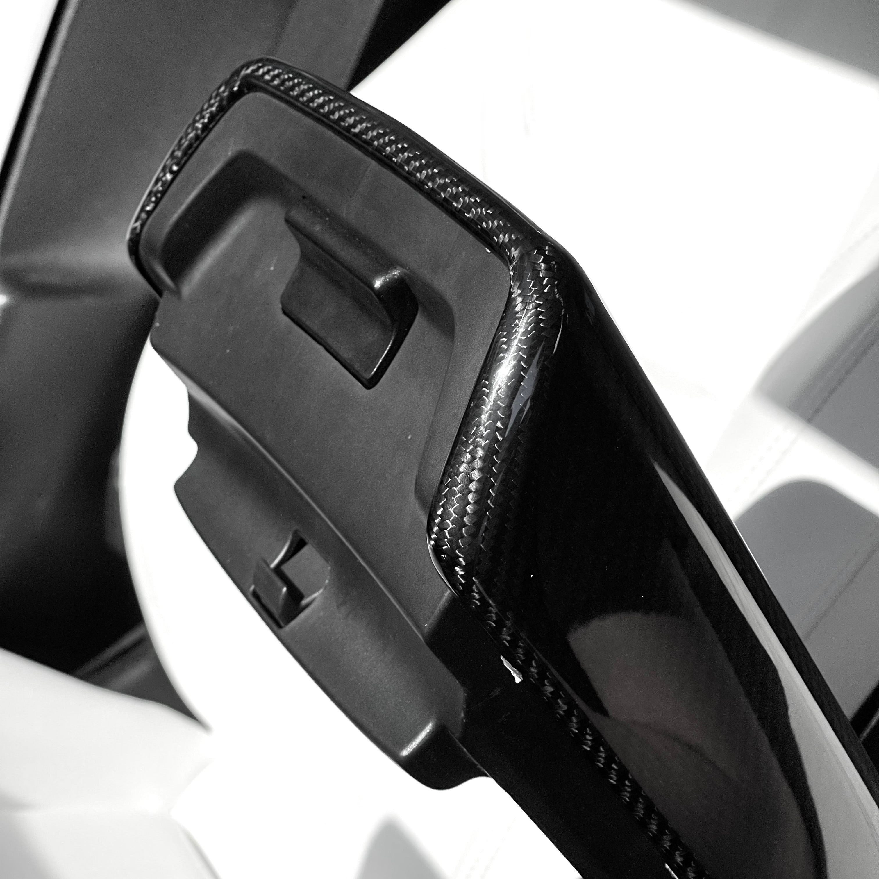 Dry Carbon Fiber Armrest Cover for Tesla Model 3/Y - Teskay