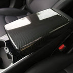 Dry Carbon Fiber Armrest Cover for Tesla Model 3/Y - Teskay