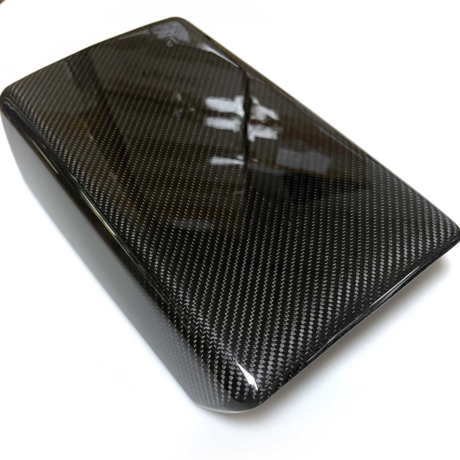 Dry Carbon Fiber Armrest Cover for Tesla Model 3/Y - Teskay