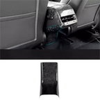 Carbon Fiber Backseat Center Console Base Cap for Tesla Model 3/Y - Teskay