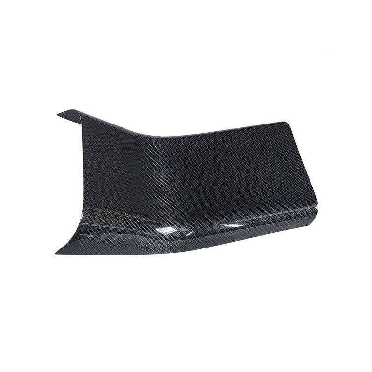 Carbon Fiber Backseat Center Console Base Cap for Tesla Model 3/Y - Teskay