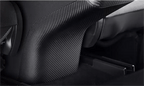 Carbon Fiber Backseat Center Console Base Cap for Tesla Model 3/Y - Teskay