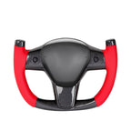 Modify Carbon Fiber Yoke-Style Steering Wheel for Tesla Model 3 / Y - Teskay