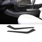 Carbon Fiber Center Console Side Trim for Tesla Model 3/Y - Teskay