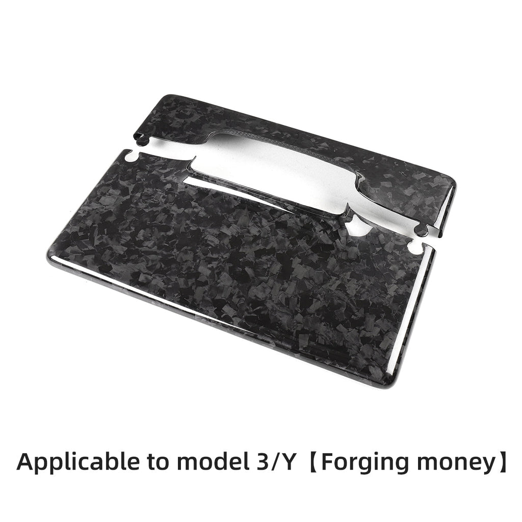Carbon Fiber Display Cover for Tesla Model 3/Y - Teskay