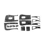 Model 3/Y Carbon Fiber Window & Door Switch Covers (LHD & RHD) - Teskay
