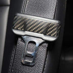 Tesla Model 3/Y Carbon Fiber Seat Belt Buckle Covers (2pcs) - Teskay
