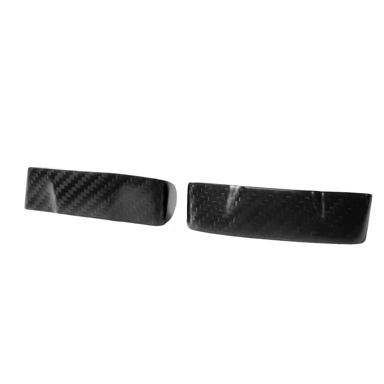 Tesla Model 3/Y Carbon Fiber Seat Belt Buckle Covers (2pcs) - Teskay