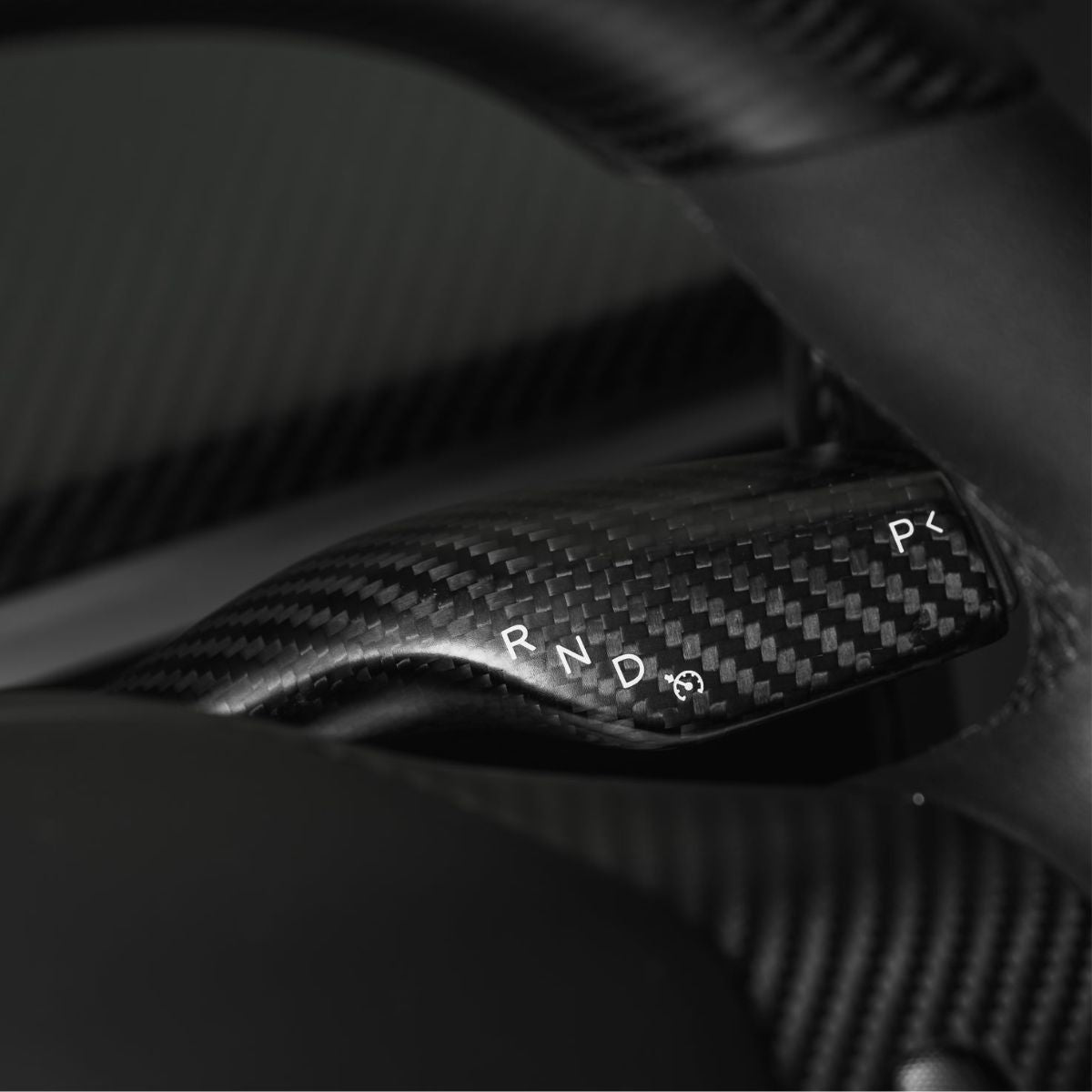 Model 3/Y Dry Carbon Fiber Stalk Turn Signal Covers - Teskay