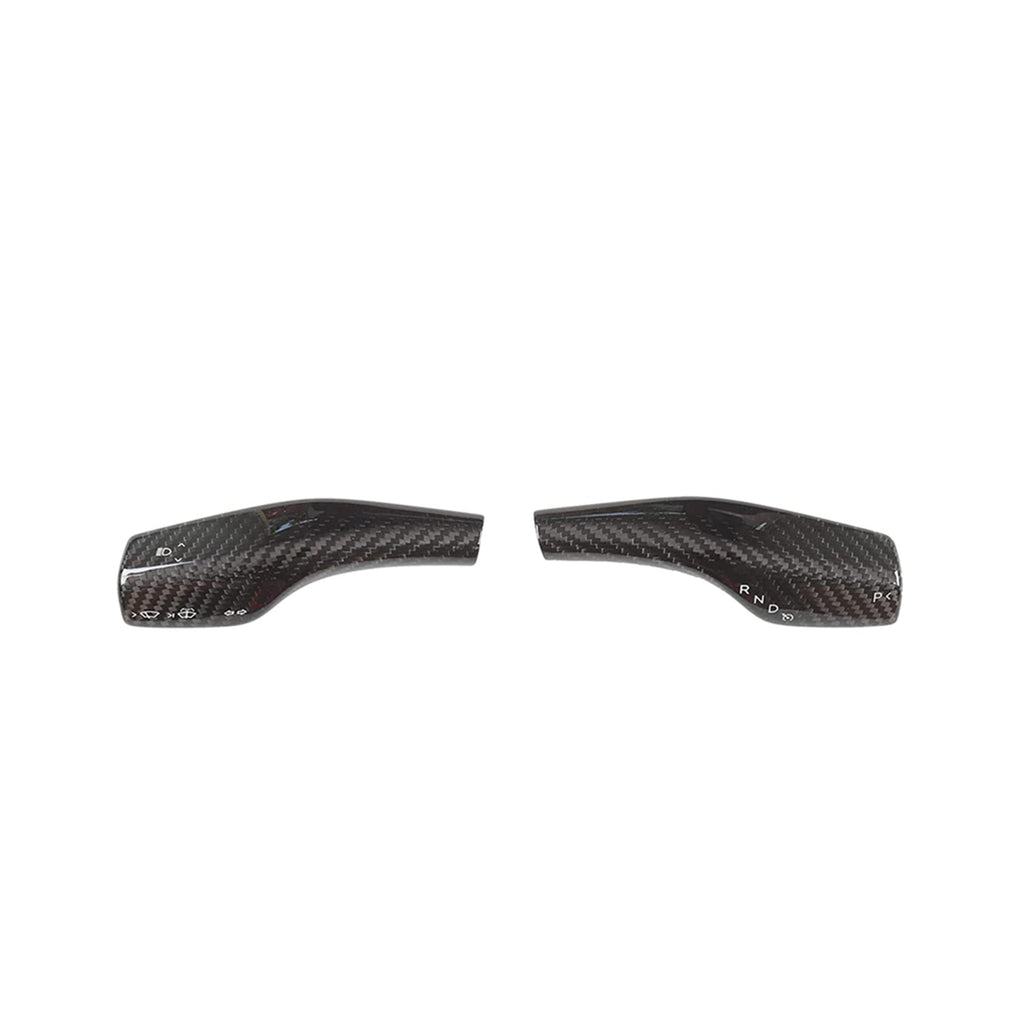 Model 3/Y Dry Carbon Fiber Stalk Turn Signal Covers - Teskay