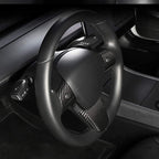 Carbon Fiber Steering Wheel Patch for Tesla Model 3/Y - Teskay