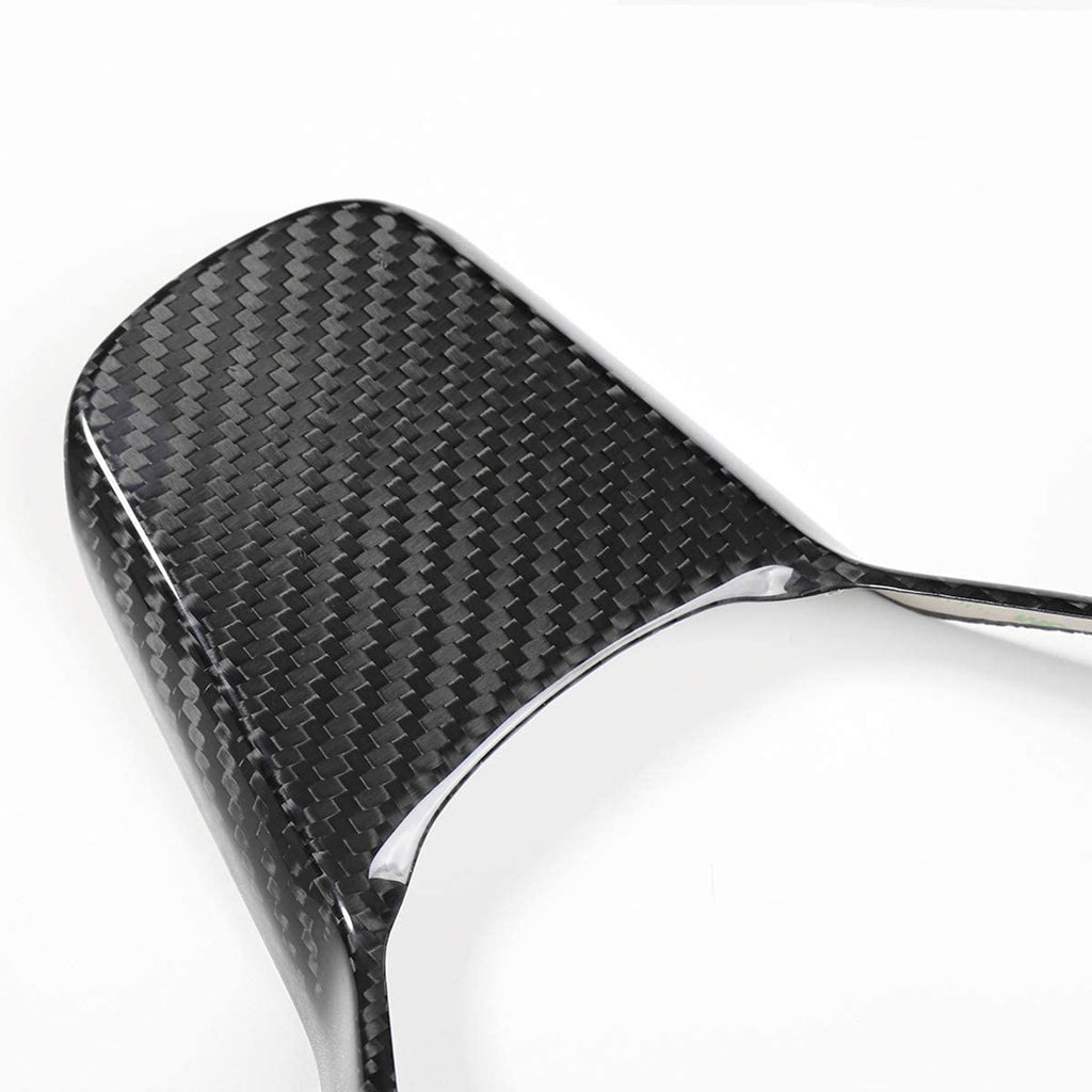Carbon Fiber Steering Wheel Patch for Tesla Model 3/Y - Teskay