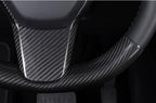 Carbon Fiber Steering Wheel Patch for Tesla Model 3/Y - Teskay