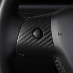 Carbon Fiber Steering Wheel Patch for Tesla Model 3/Y - Teskay