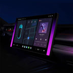 Model 3/Y Music-Synced RGB Ambient Lighting With Wireless Charging Phone Mount