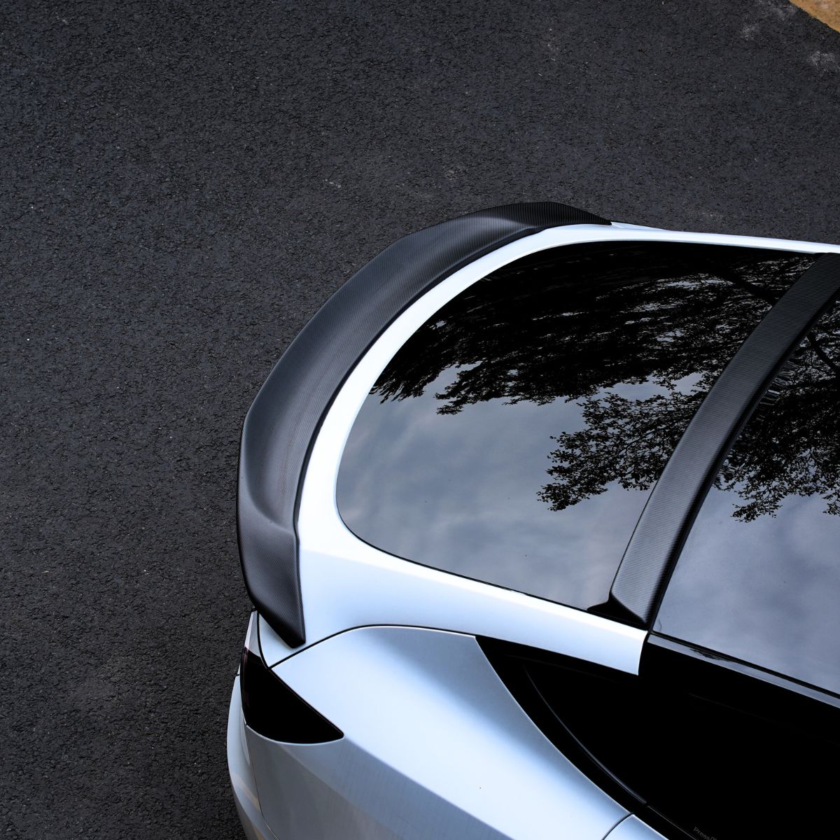 V-Style Carbon Fiber Spoiler for Model 3/Y - Teskay