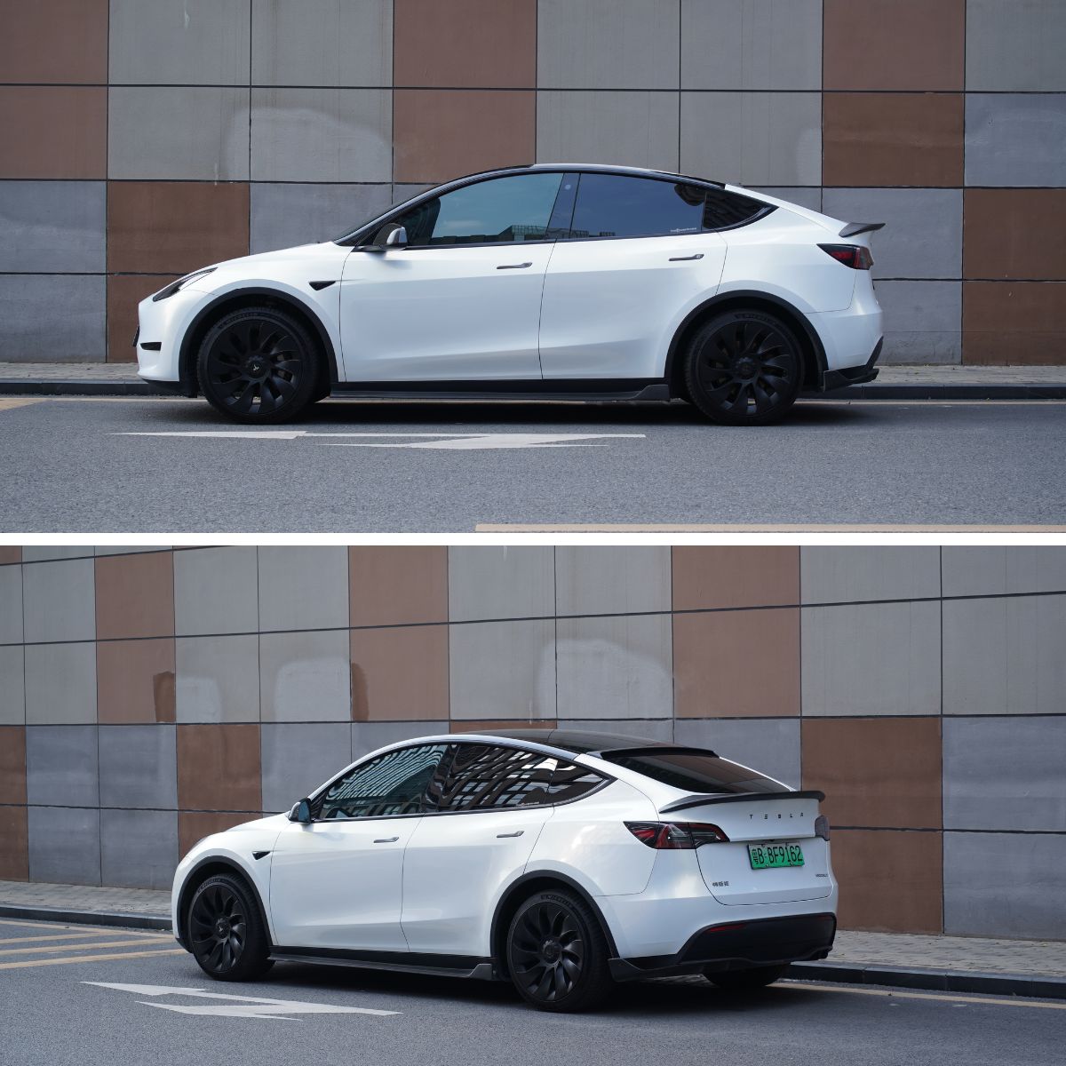 V-Style Carbon Fiber Spoiler for Model 3/Y - Teskay
